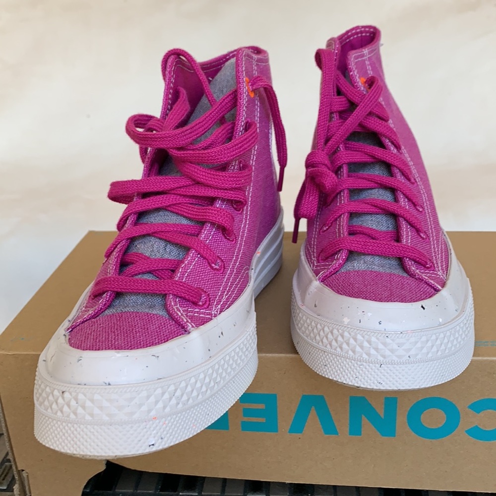 CONVERSE CHUCK 70 HI CACTUS FLOWER/LEMON VENOM MEN - Picture 10 of 16